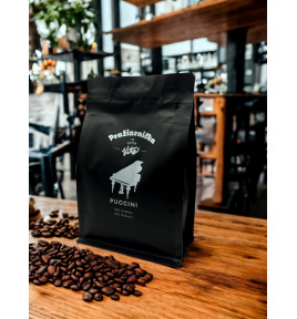 Puccini 60 % Arabica, 40 % Robusta