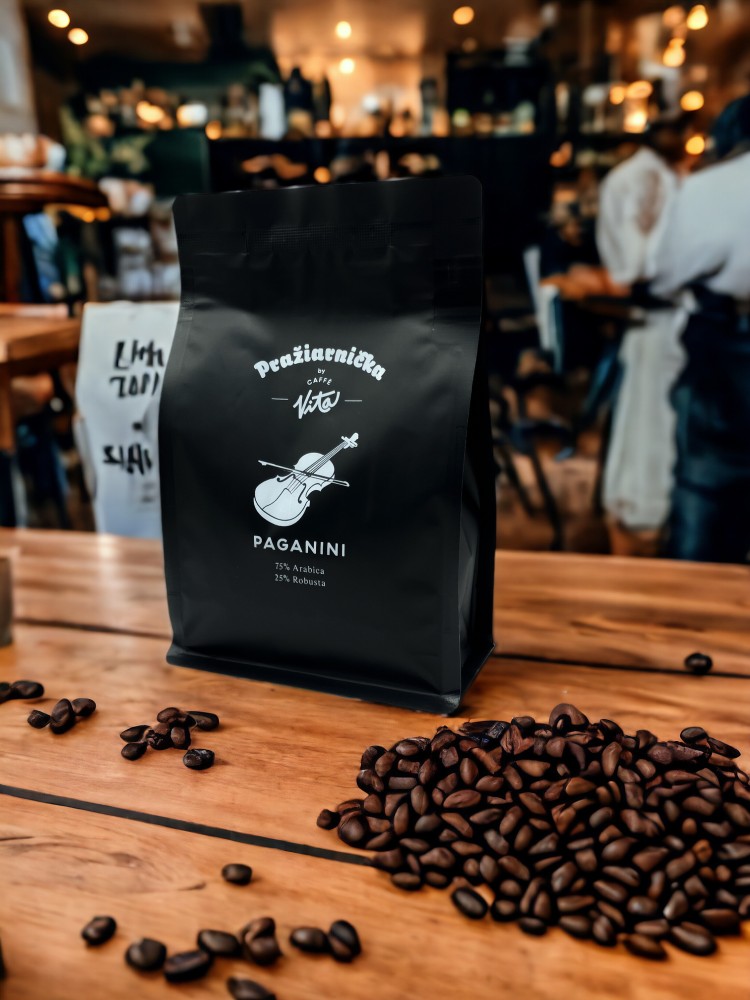 Paganini blend - 75% arabica 25% robusta